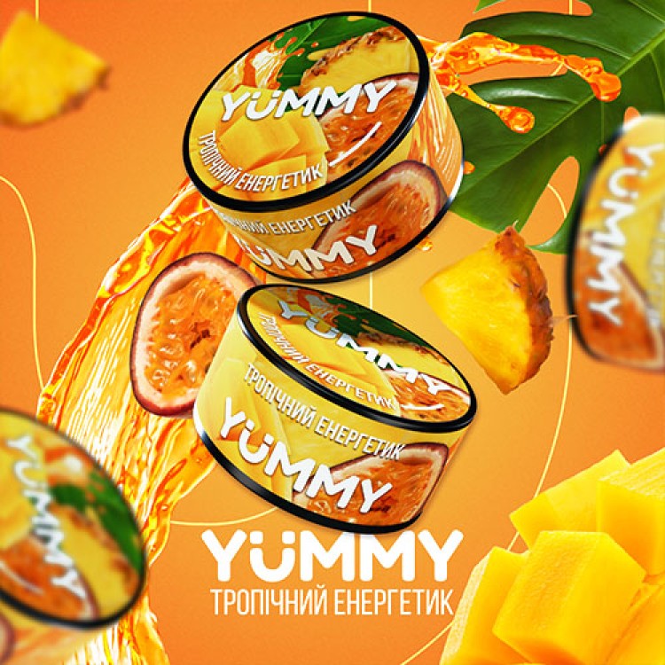 Yummy Тропічний Енергетик (Манго Маракуя Ананас Енергетик)
