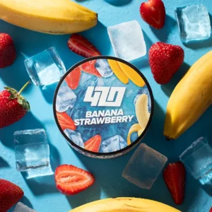 420 Banana Strawberry (Банан полуниця лід)