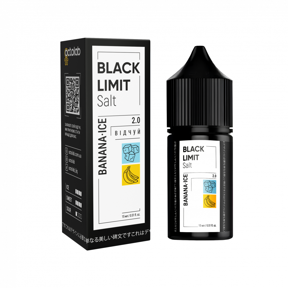 Black Limit Banana Ice 30ml (банан-лід)