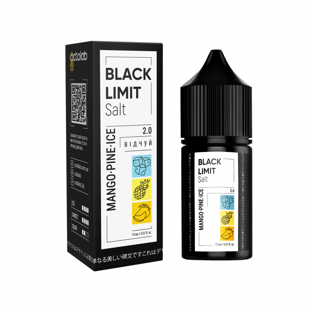 Black Limit Mango Pine Ice 30ml (манго-ананас-лід)