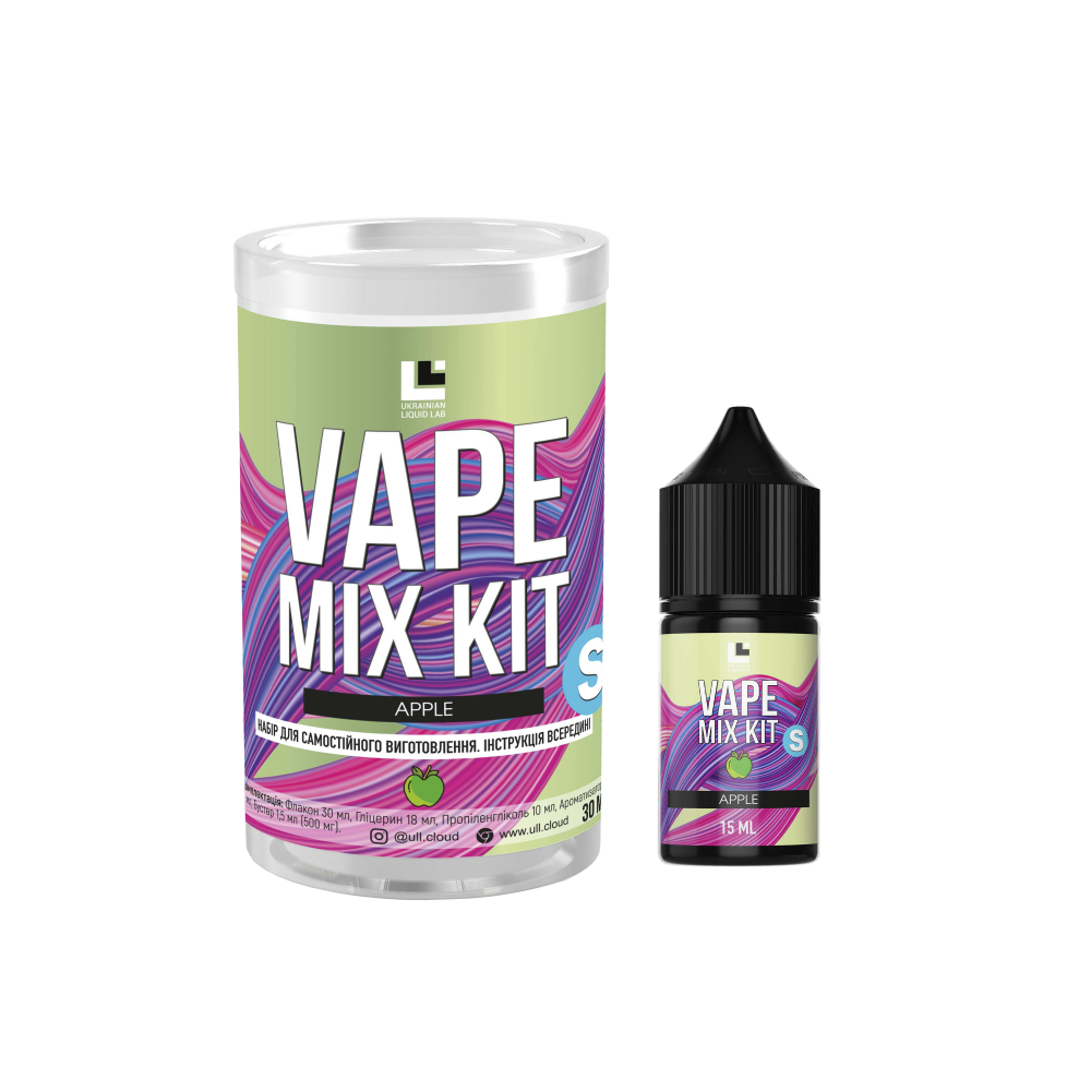 Vape Mix Kit Apple 30ml (яблуко)
