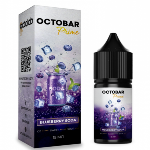 Octobar Prime Blueberry Soda 30ml (чорниця-содовий напій)