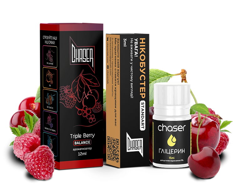 Triple Berry (вишня-малина-червона смородина)