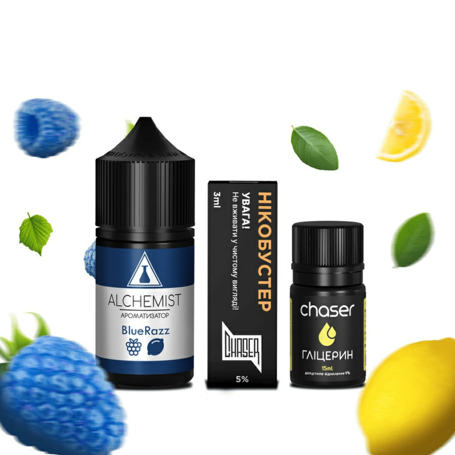 Рідина Alchemist - BlueRazz (блакитна малина) 30ml