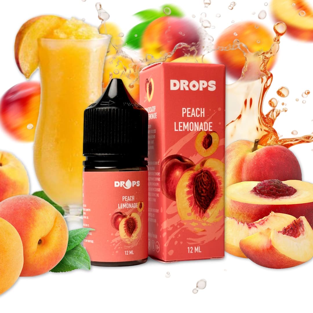 Hype Drops – Peach Lemonade (персиковий лимонад)