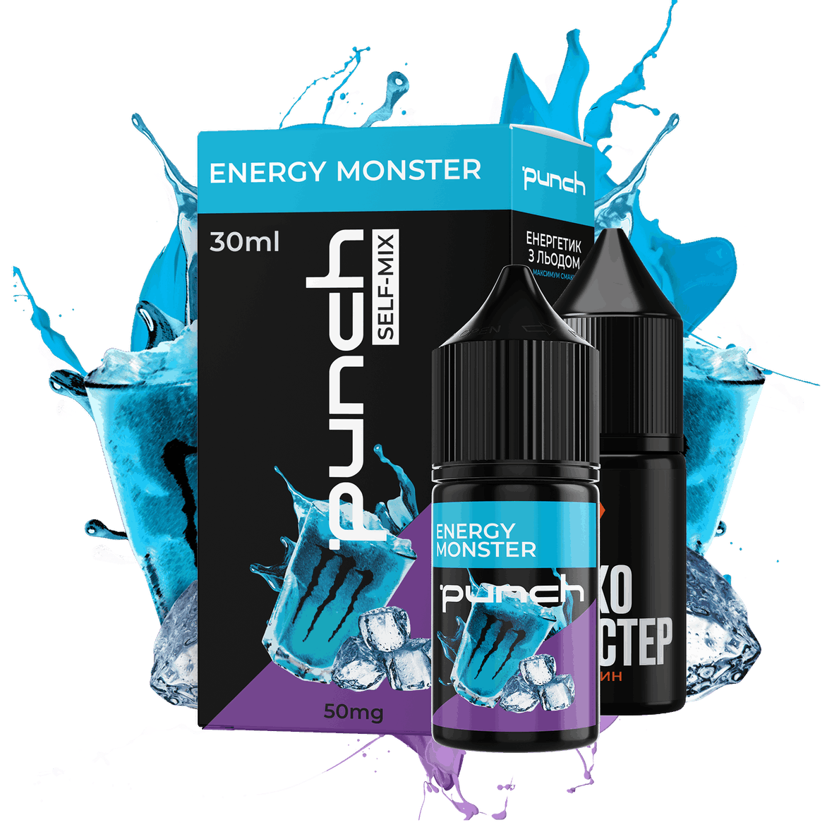 Punch – Energy Monster (енергетик з льодом)