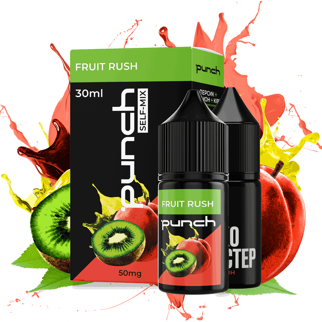 Punch – Fruit Rush (персик, лимон, ківі)