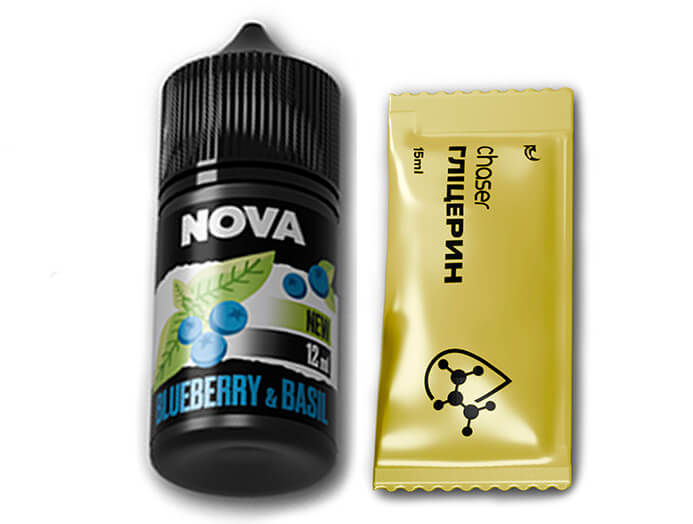 Рідина Nova Blueberry & Basil (чорниця-базилік)