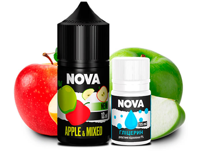 Рідина Nova Apple & Mixed (яблучний мікс)
