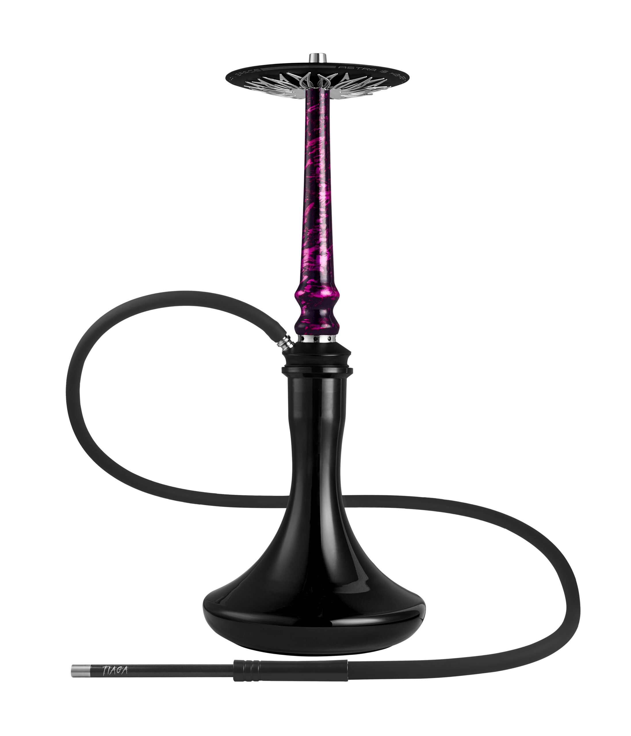 Tiaga Hookah Astra (Аметист) на колбі Крафт Чорна