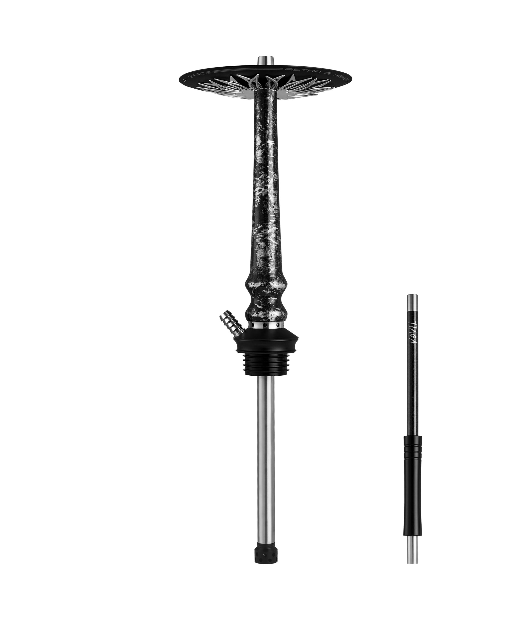 Tiaga Hookah Astra (Silver) на колбі Крафт Чорна - Зображення 2