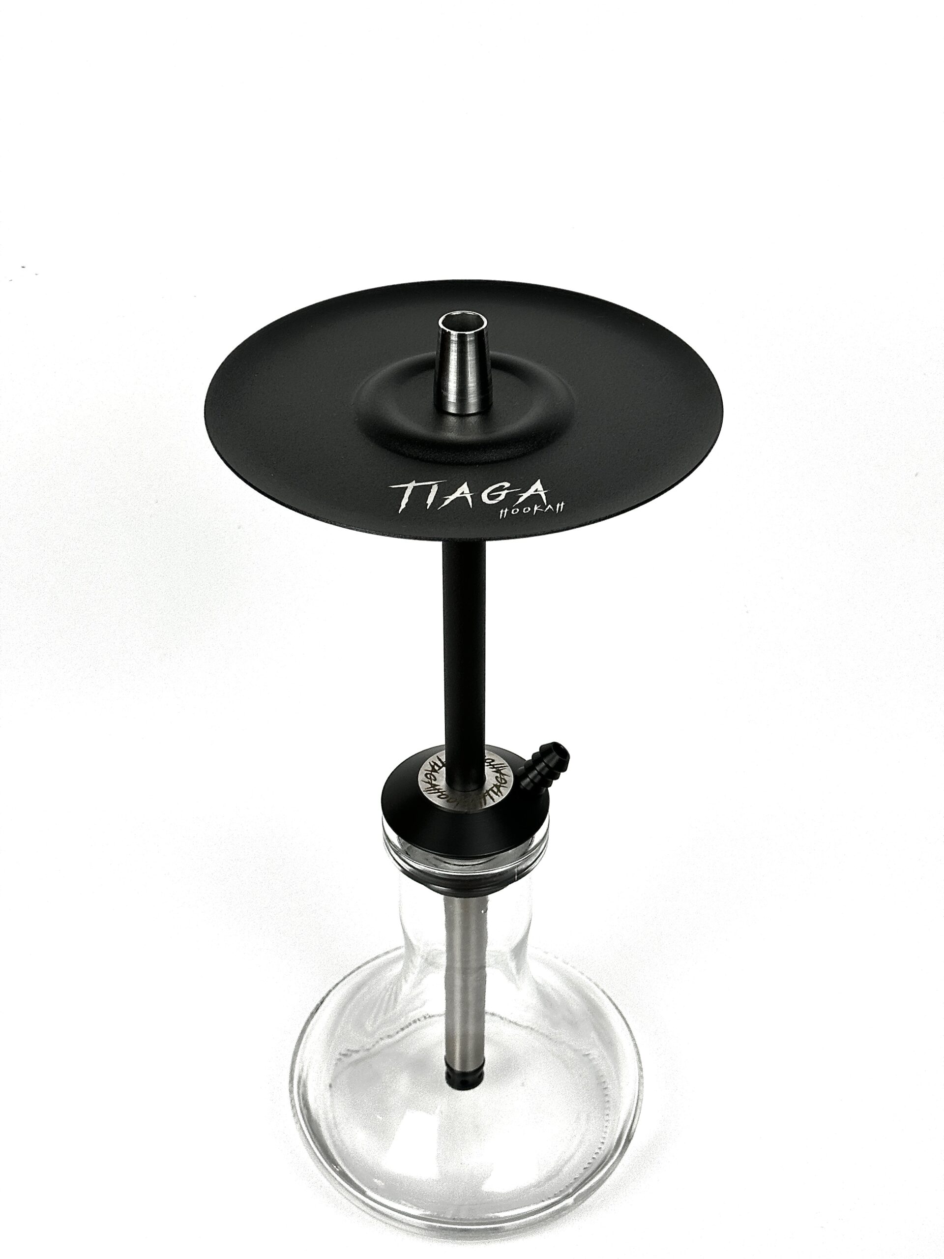 Tiaga Hookah Classic Black Edition (на колбі candy прозора)