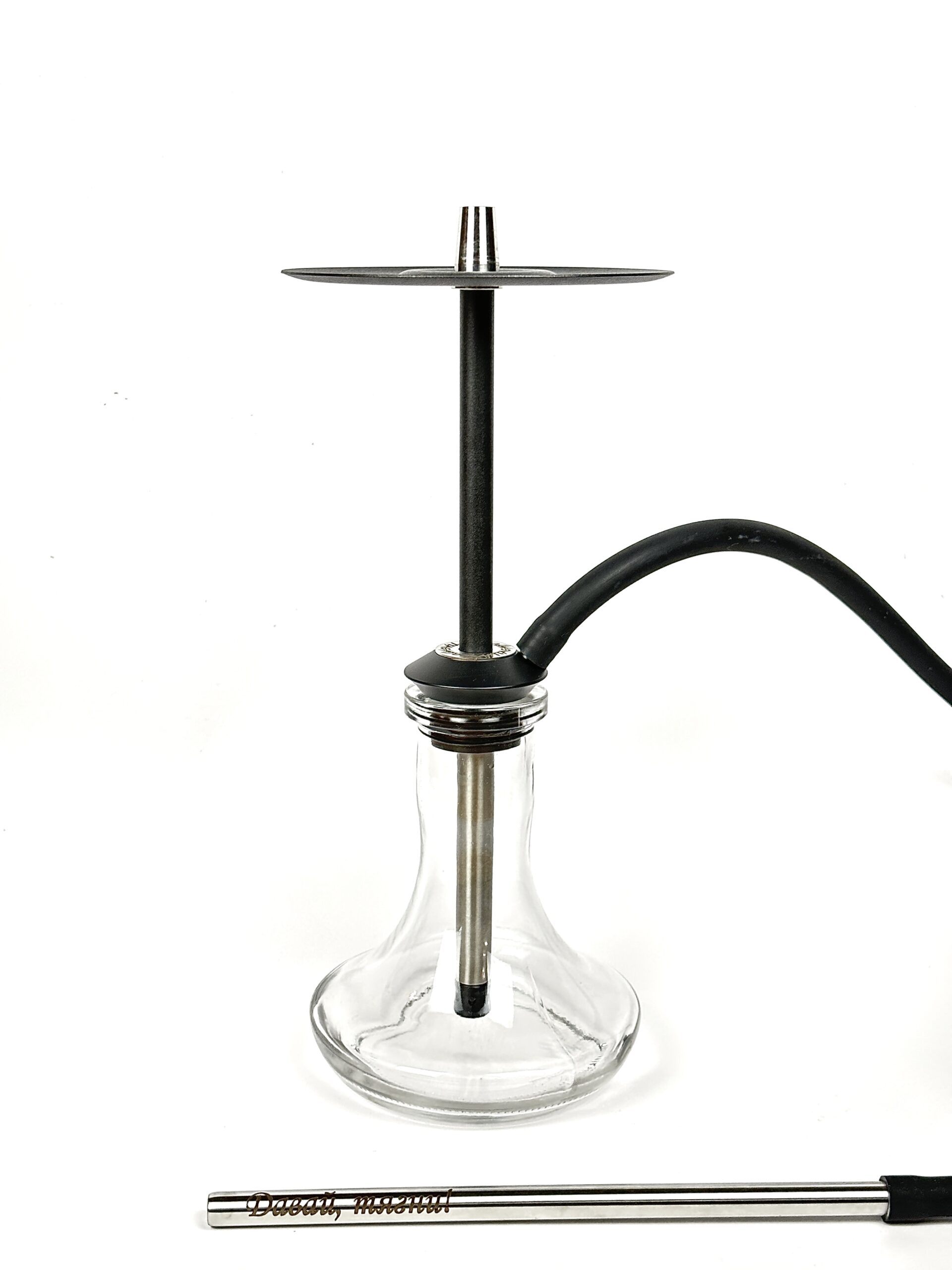 Tiaga Hookah Classic Black Edition (на колбі candy прозора) - Зображення 2