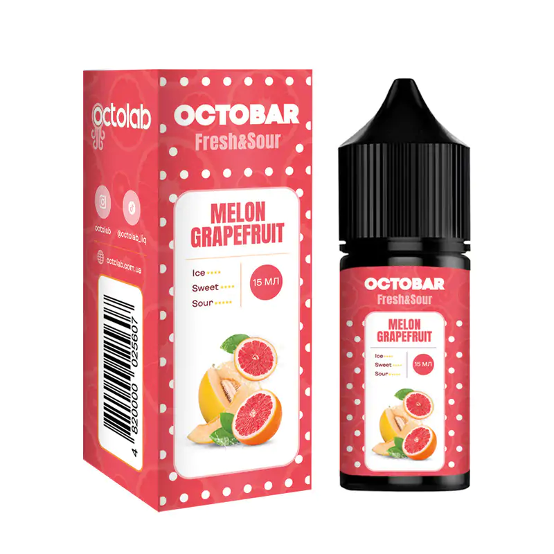 Fresh Sour Melon Grapefruit 30ml (диня, грейпфрут)