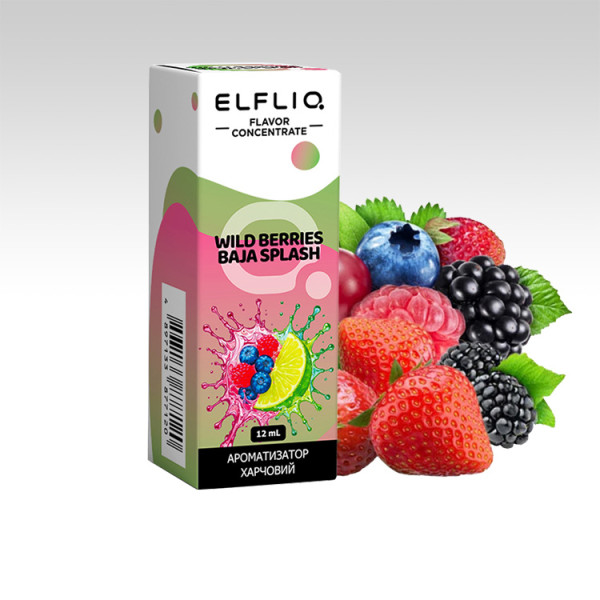 ELFLIQ Wild Berries Baja Splash (ягоди, цитрус)