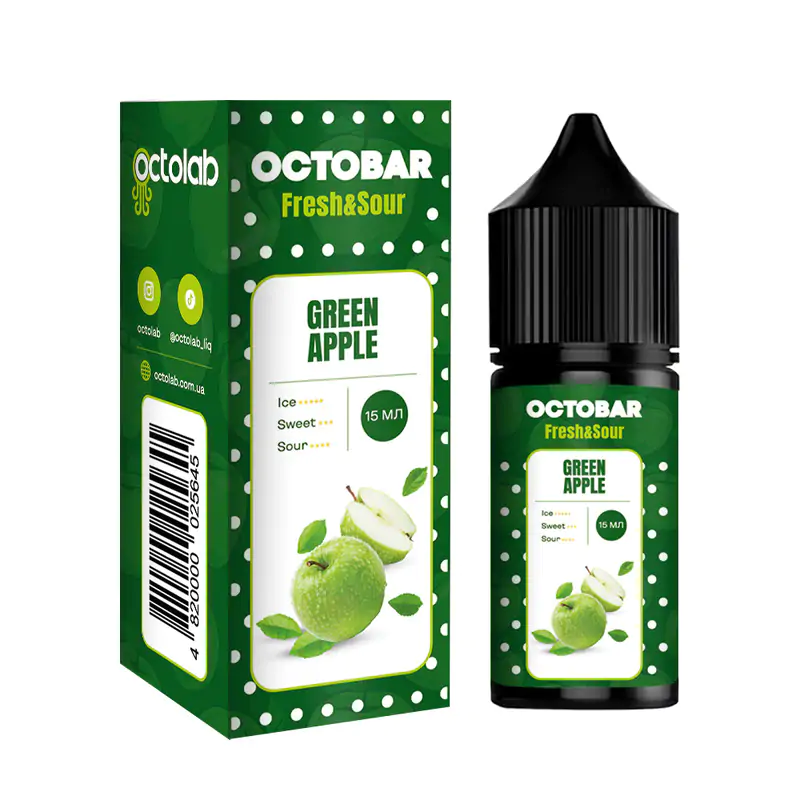 Fresh Sour Green Apple 30ml (зелене яблуко)