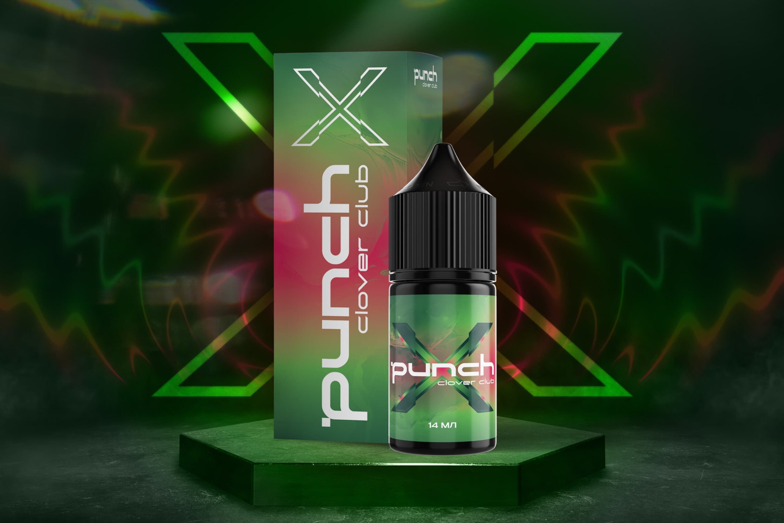 Punch X – Clover Club (малина, лайм, хвоя)