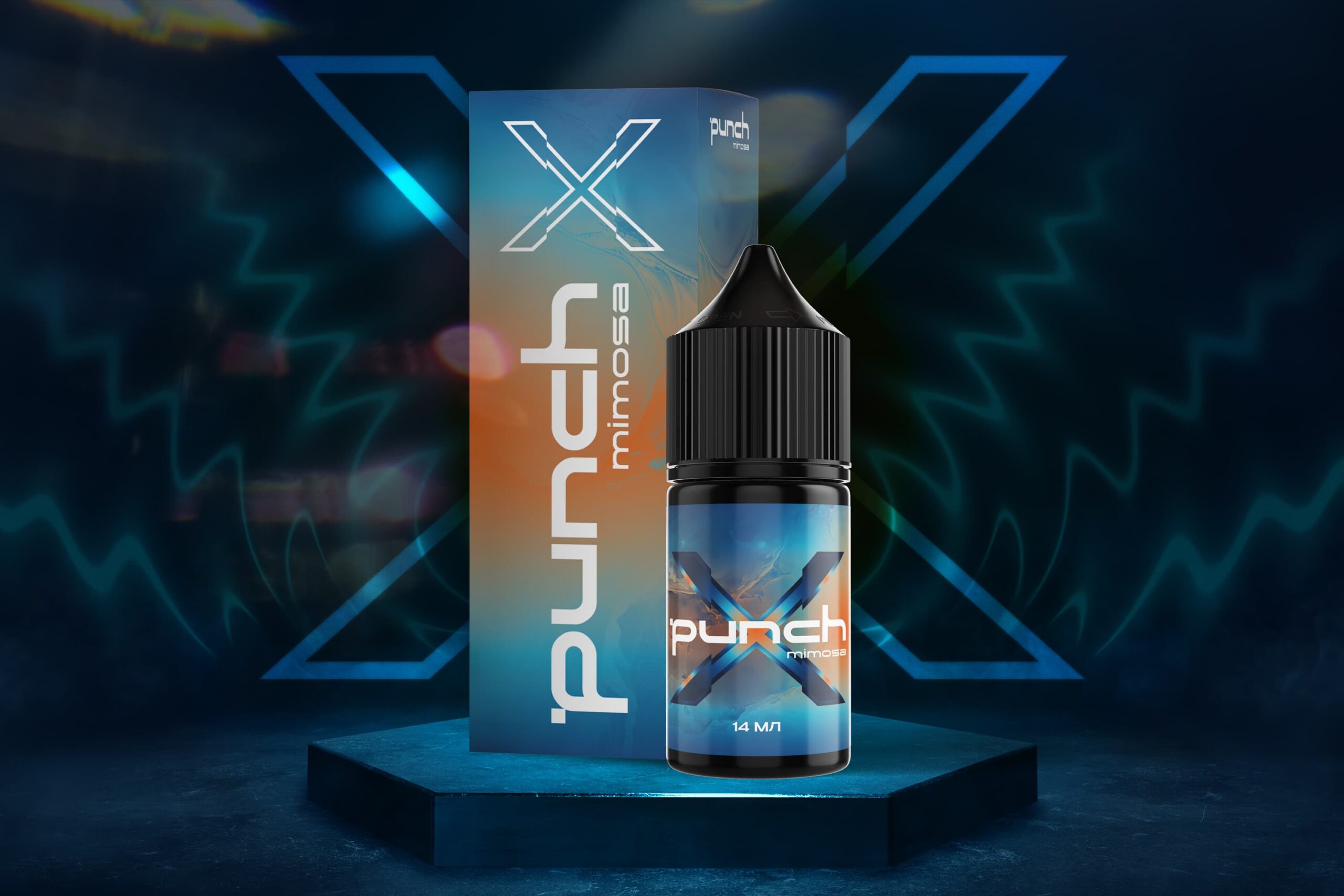 Punch X – Mimosa (апельсин, мандарин, смородина)