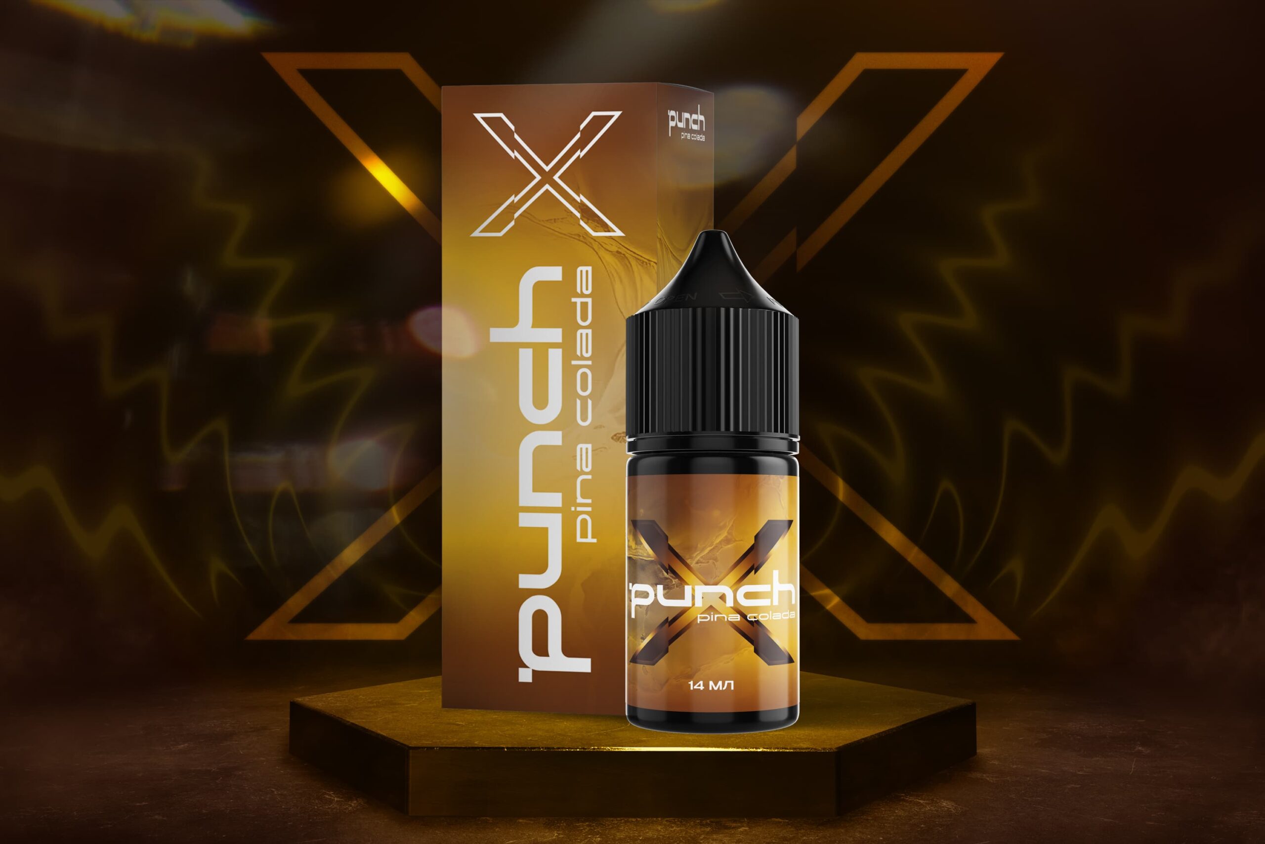 Punch X – Pina Colada (вершки, карамель, ананас, кокос)