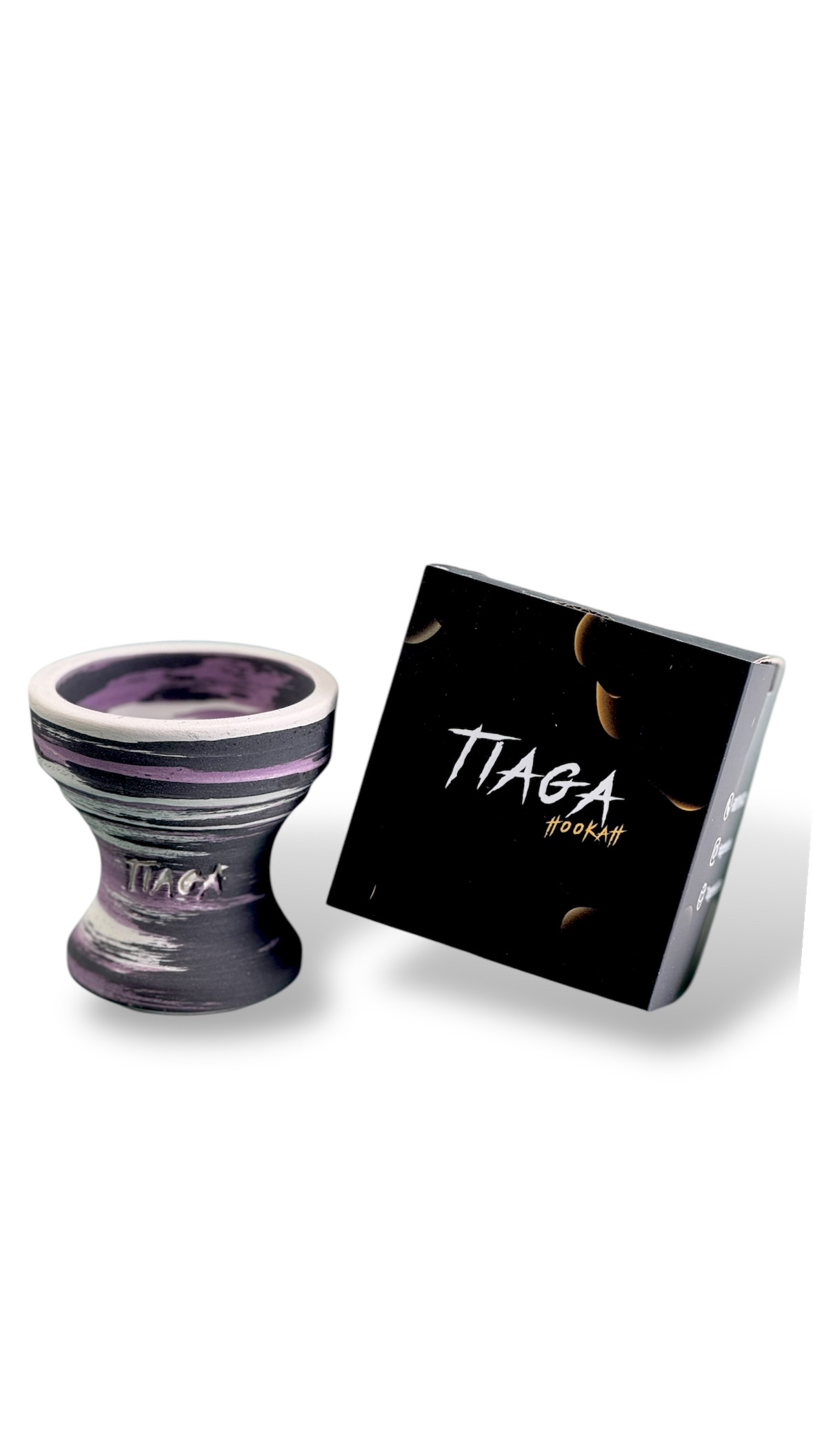 Чаша Tiaga Hookah Flash Light Фіолетова