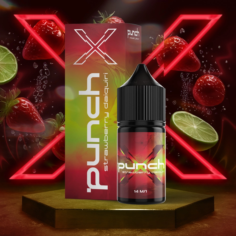 Punch X – Strawberry Daiquiri (полуниця, лайм, ром)