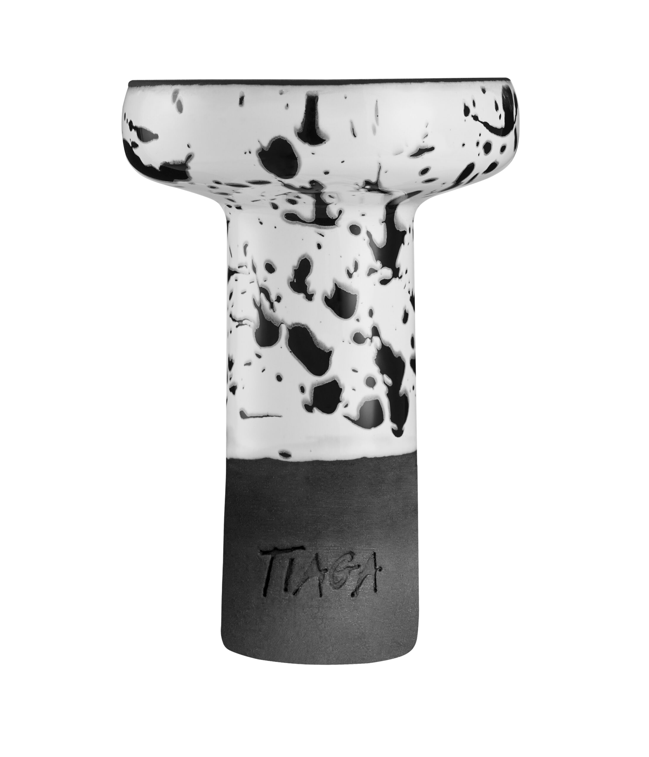 Чаша Tiaga Drops White And Black